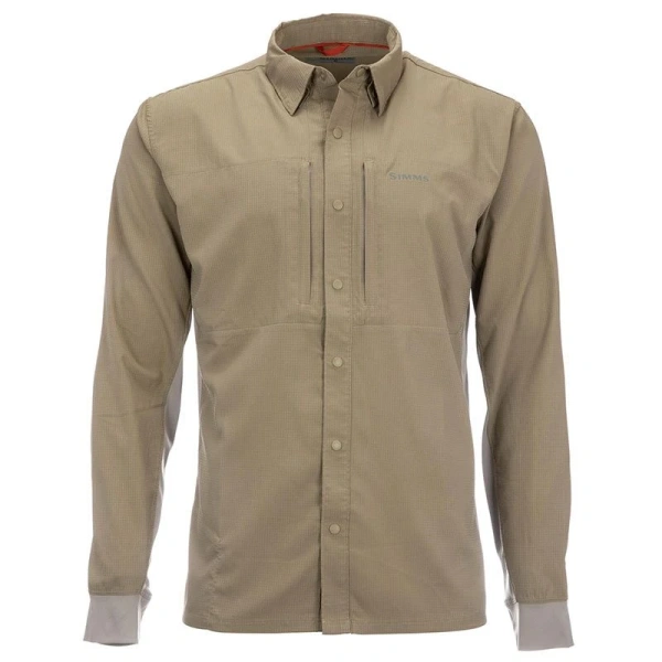 Рубашка Simms Bugstopper Intruder BiComp LS Shirt (Мужской; XL; Tan)